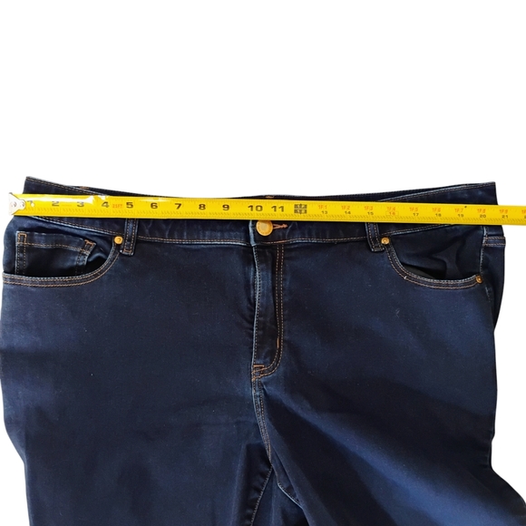 Lane Bryant Blue Skinny Jeans Modern Stretch Size 22 - Picture 10 of 11